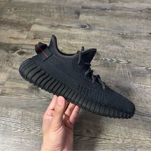 Adidas Yeezy 350 Black Non-Reflective